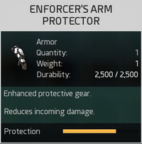 Enforcer's Arm Protector