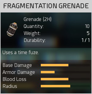 Fragmentation Grenade