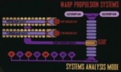 Warp propulsion systems graphic