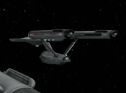 Die USS Lexington NCC-1709 in ihrer Original-Konfiguration