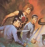 Auf Angira machen sich Sulus Fechtkünste nützlich.