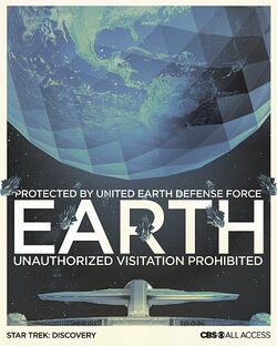 "People of Earth" art poster