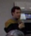 USS Voyager ops officer 90