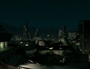 Kyrian and Vaskan homeworld at night
