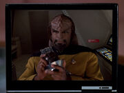 Worf, personal log playback