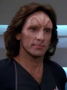 Odans Wirt vor dem Angriff auf sein Shuttle.