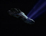 Ktarian starship in tractor beam.jpg (19 KB) Ktarian vessel TNG: "The Game"
