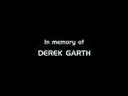 Derek Garth Widmung