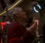 Bajoran cult member praying.jpg (70 KB) Played by an unknown actress (DS9: "Image in the Sand")