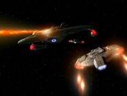 Defiant class and uss spector attack