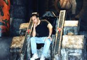 Doug Drexler on the throne of Kahless