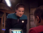 Sisko and Dax discuss Trakor's prophecy