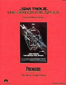Star Trek III The Search for Spock – Original Movie Script