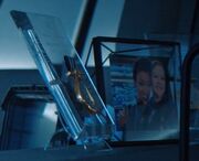 A photo of Burnham and Tilly, along with Tilly's Starfleet Medal of Honor