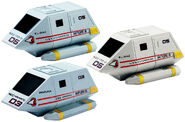 Aoshima Star Trek Type 15 shuttlepods