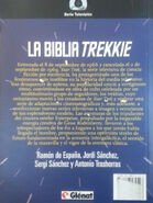 Contraportada del libro La Biblia Trekkie.