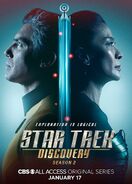 Star Trek Discovery Season 2 Christopher Pike and Philippa Georgiou poster