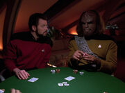 Worf and Riker experience nIb'poH