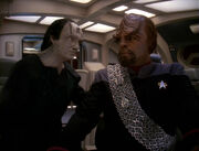 Elim Garak and Worf, 2373