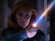 Dr. Crusher firing