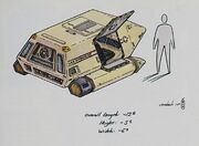 Type 15 Shuttlepod preliminary sketch