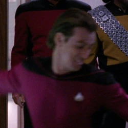 Having a fight in Ten Forward