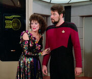 Lwaxana claims Riker