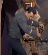 Robert Herron, The Cage.jpg (22 KB) Stunt double for Jeffrey Hunter TOS: "The Cage" TOS: "The Menagerie, Part II" (archive footage; uncredited)