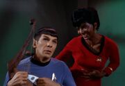 Spock and Uhura make music