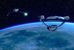 USS Grissom attacked