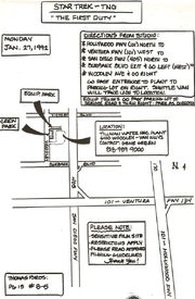 The First Duty location map