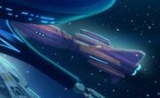 Andorian starship, 2381