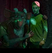 Splinter and Captain Kirk