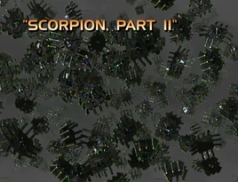 4x01 Scorpion, Part II title card