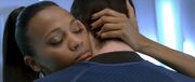 Nyota Uhura Comforts Spock