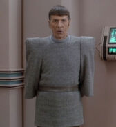 Spock One hologram TNG: "Unification II"