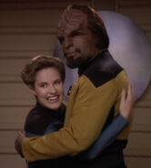 Worf (illusoire) TNG: "Eye of the Beholder"