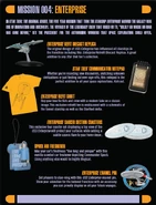 Mission 004 contents