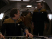 O'Brien beauftragt sich selbst Deep Space 9 zu retten