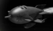 Proton's rocket ship