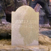 James R Kirk tombstone