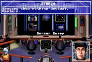 Starfleet Academy Starship Bridge Simulator - 32X - Mission Menü Sensoren