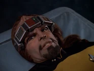 Worf prepping for surgery