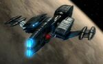 Andorian battle cruiser, aft