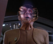 Odo's morphing face