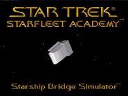 Starfleet Academy Starship Bridge Simulator - SNES dt - Titelbild