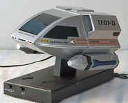 Magellan shuttlecraft clock-radio