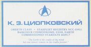 Tsiolkovsky