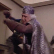 Stunt double for Tim O'Connor TNG: "The Perfect Mate" (uncredited)