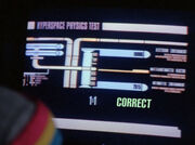 The hyperspace physics test